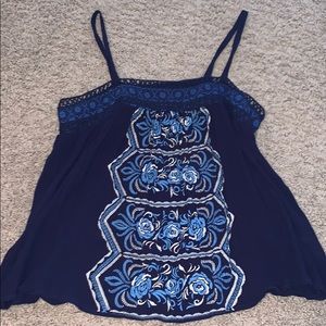 Cute Blue Tank Top!